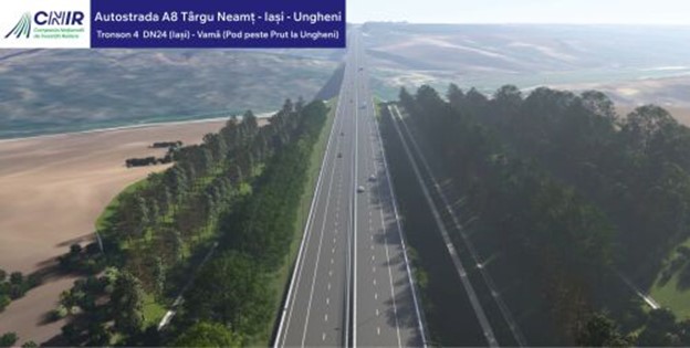 Evaluarea ofertelor pentru Autostrada A8, tronsonul DN 24 (Iași) – Ungheni, continuă după respingerea unei contestații Evaluarea ofertelor pentru Autostrada A8, tronsonul DN 24 (Iași) – Ungheni, continuă după respingerea unei contestații