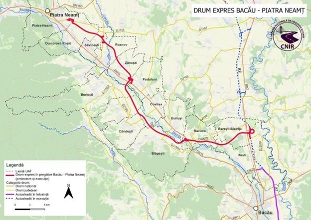 Val de contestații după atribuirea contractului pentru drumul expres Piatra Neamț – Bacău Val de contestații după atribuirea contractului pentru drumul expres Piatra Neamț – Bacău