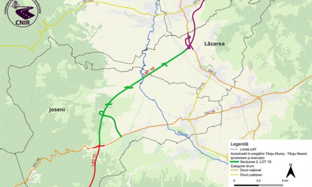 A început proiectarea tronsonului Joseni – Ditrău (A8), semnarea unui contract pe Sărățeni – Joseni blocată de contestații A început proiectarea tronsonului Joseni – Ditrău (A8), semnarea unui contract pe Sărățeni – Joseni blocată de contestații
