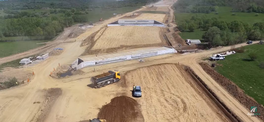 Autostrada A13 Sibiu – Făgăraș: evoluția lotului 2 la un an de la începerea execuției Autostrada A13 Sibiu – Făgăraș: evoluția lotului 2 la un an de la începerea execuției