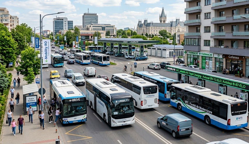 Finanțare pentru infrastructură rutieră: MTI lansează în dezbatere 399 de milioane de euro pentru stații electrice și flote verzi Finanțare pentru infrastructură rutieră: MTI lansează în dezbatere 399 de milioane de euro pentru stații electrice și flote verzi