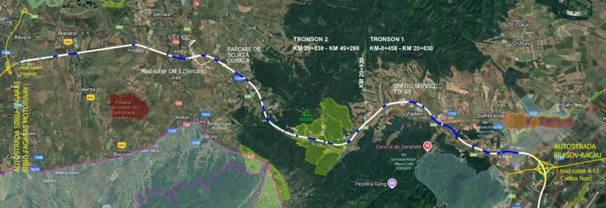 CNAIR a avizat studiul de fezabilitate de 7,7 miliarde de lei pentru autostrada Brasov-Fagaras CNAIR a avizat studiul de fezabilitate de 7,7 miliarde de lei pentru autostrada Brasov-Fagaras