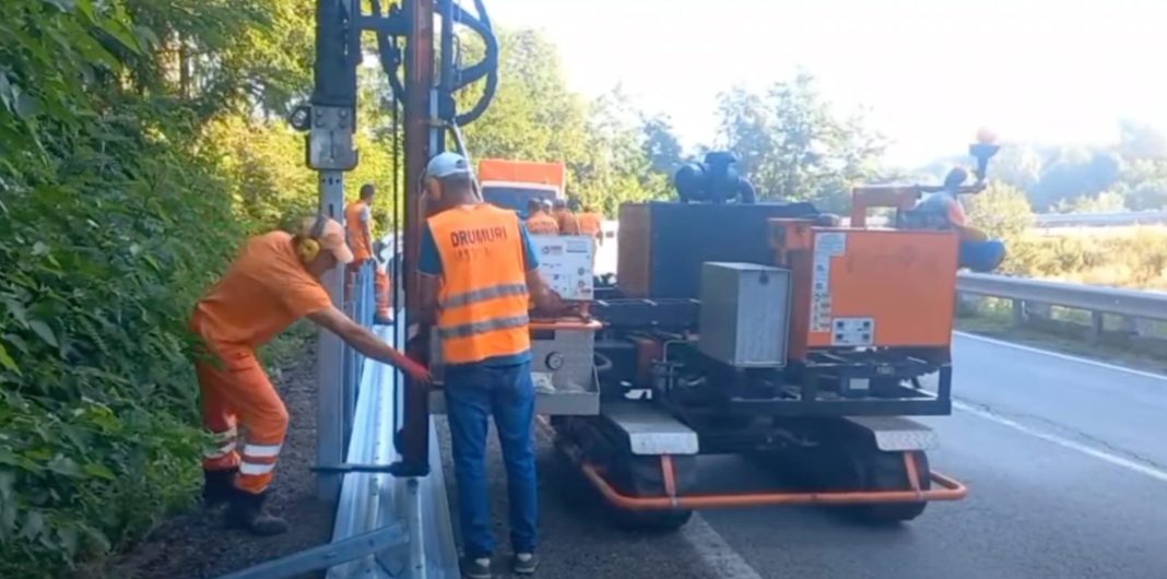 Lucrări pe DN 67 Lucrări pe DN 67