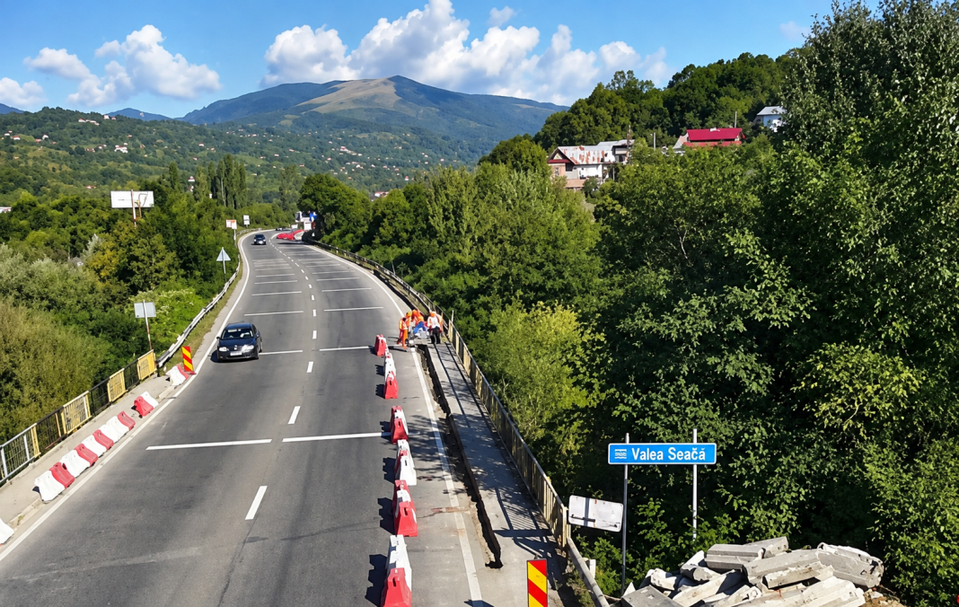 Centura Comarnic: DN1 este reconfigurat la Nistorești pentru noua distribuție a traficului Centura Comarnic: DN1 este reconfigurat la Nistorești pentru noua distribuție a traficului