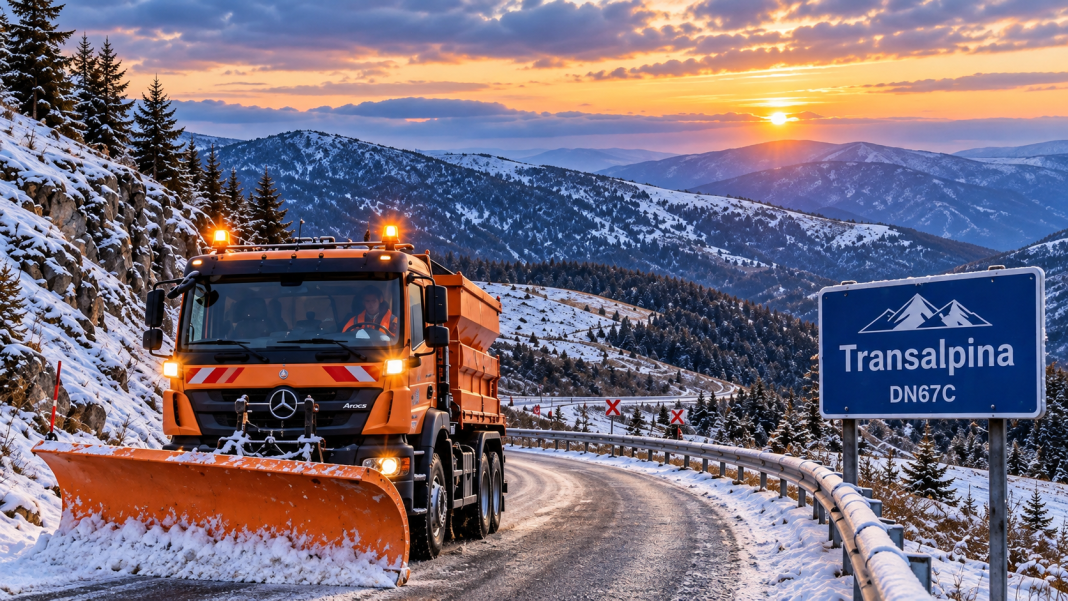 Transalpina trece la program 09:00–18:00 între Rânca și Obârșia Lotrului, după apariția lapoviței și ninsorilor Transalpina trece la program 09:00–18:00 între Rânca și Obârșia Lotrului, după apariția lapoviței și ninsorilor
